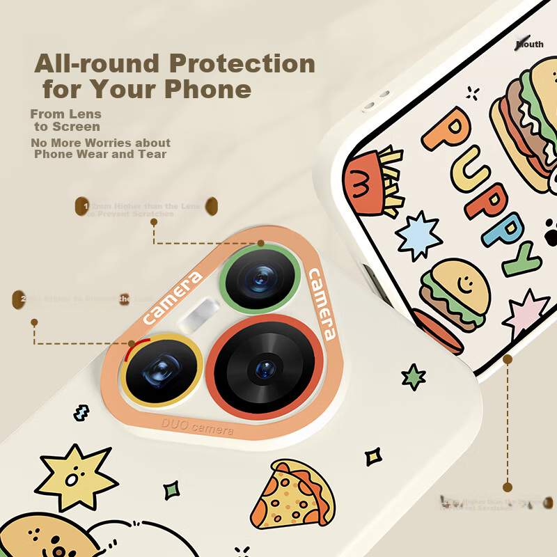 XP Huawei Pura70Pro Case with Full Lens Protection
