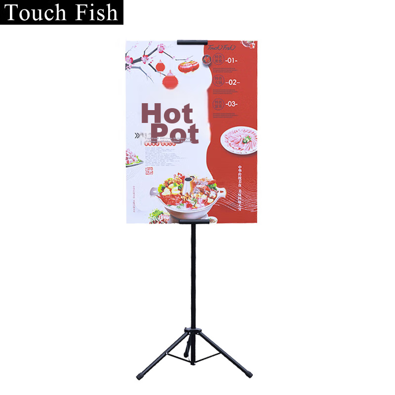 Touch Fish Triangular Display Stand