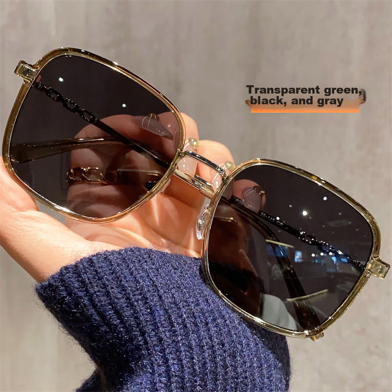LESCA LUNETIER Large Square Sunglasses