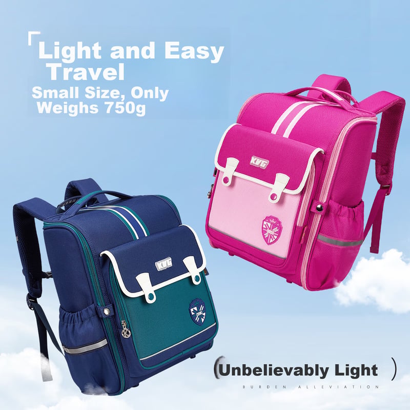 KVG Schoolbag - Primary School Backpack with Spine Protection