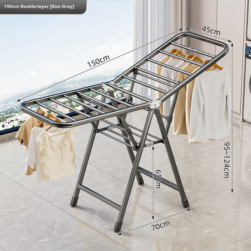 Shengnuoyilin Double-Layer Floor Drying Rack