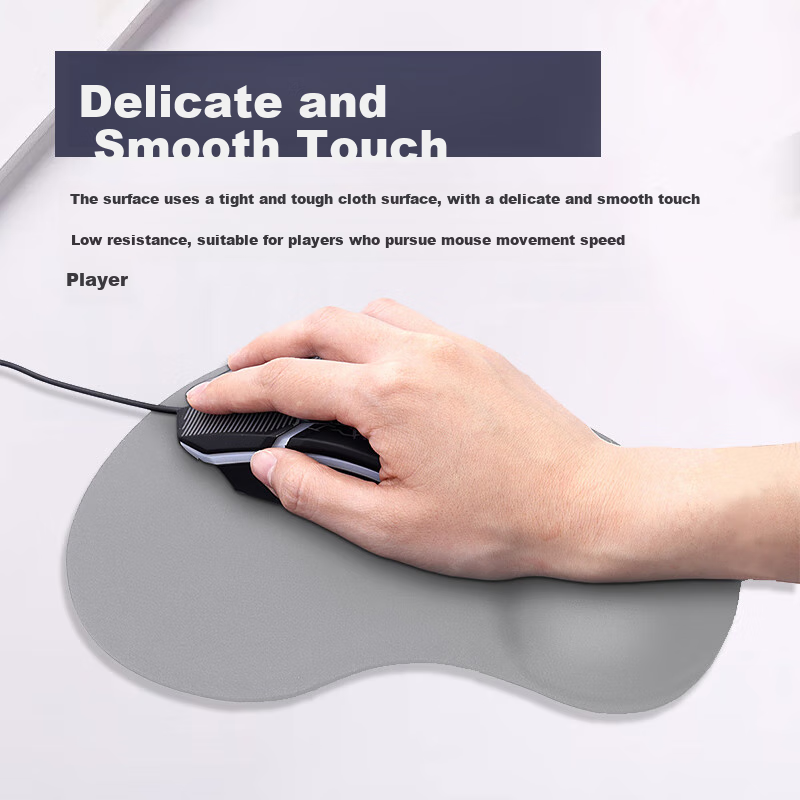 JPLAYER Silicone Wrist Rest Mouse Pad