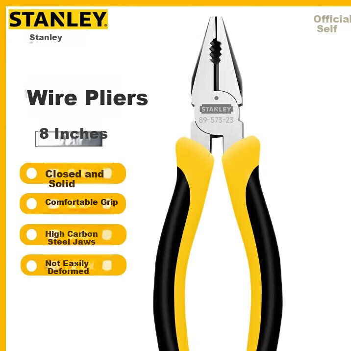 STANLEY 8-Inch Electrician's Wire Cutter