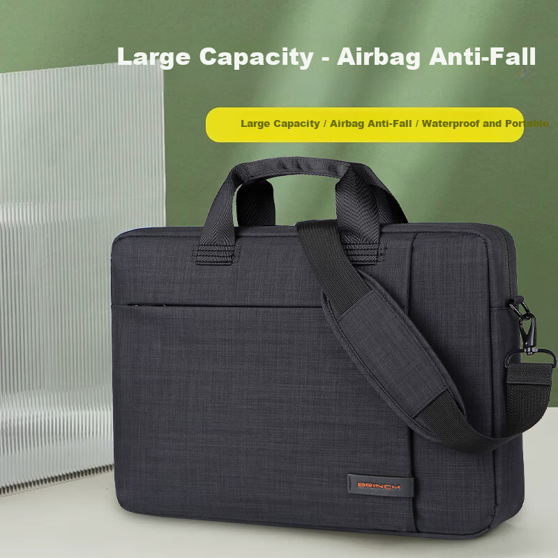 BRINCH 17" Shockproof Laptop Bag for Huawei, Apple, Asus