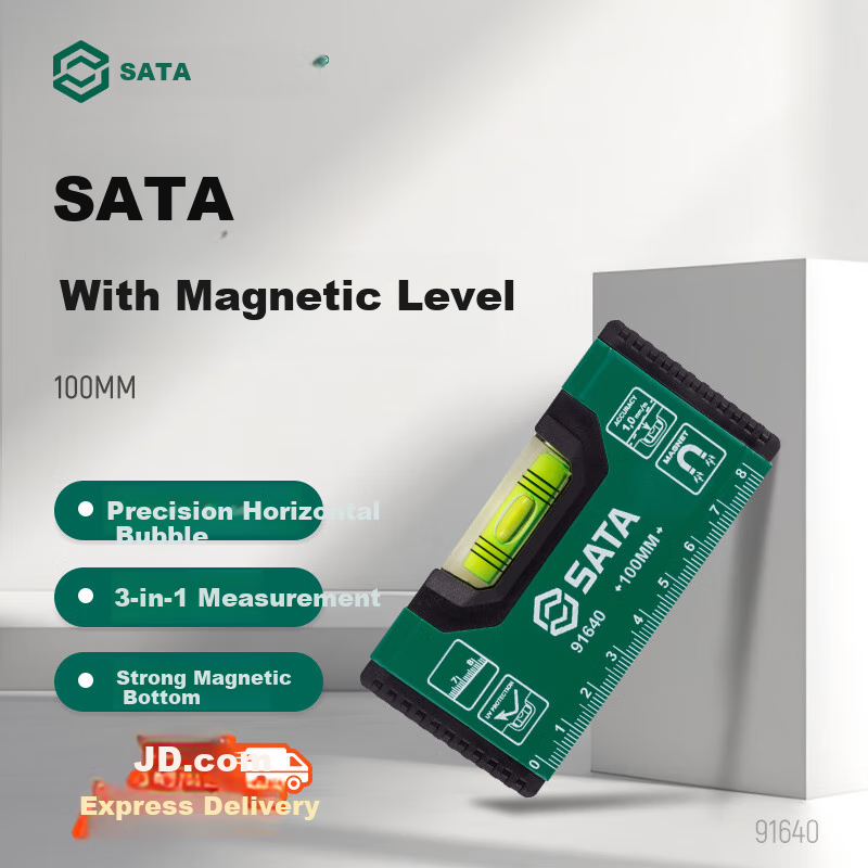 SATA 91640 Mini Magnetic Level Ruler