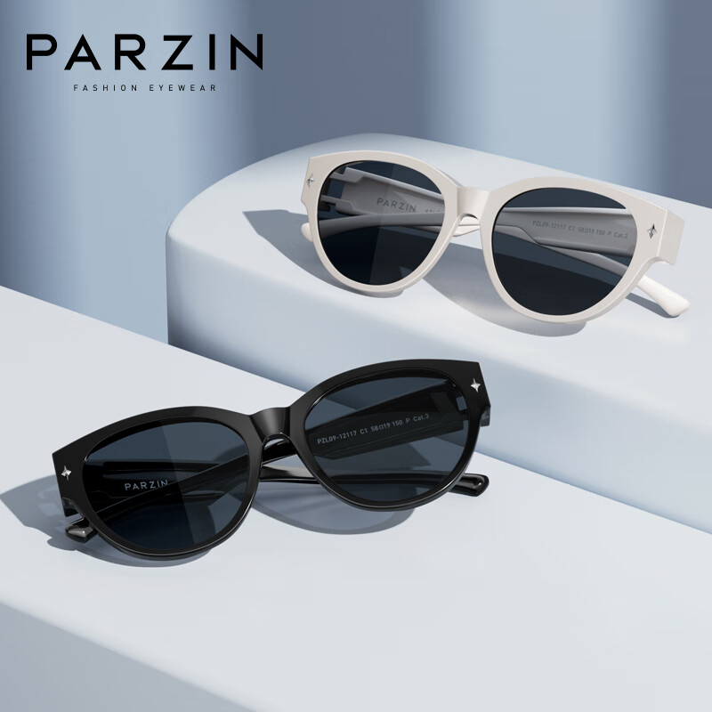 PARZIN Polarized Cat-Eye Sunglasses