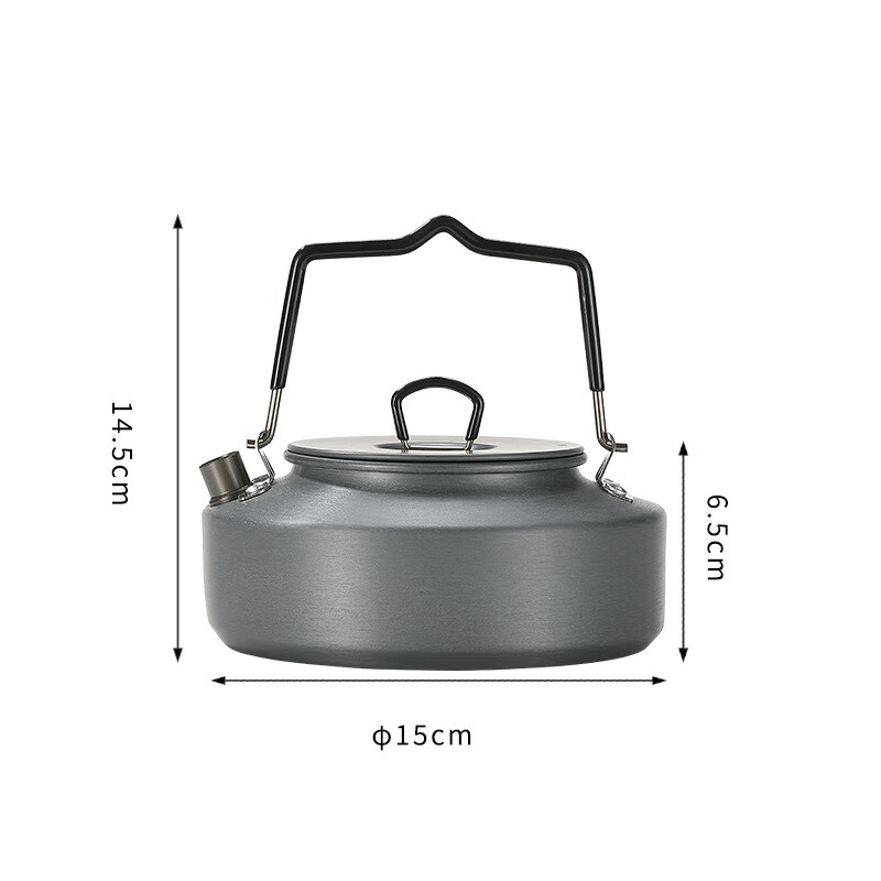 Keman Outdoor Lightweight Aluminum Teapot