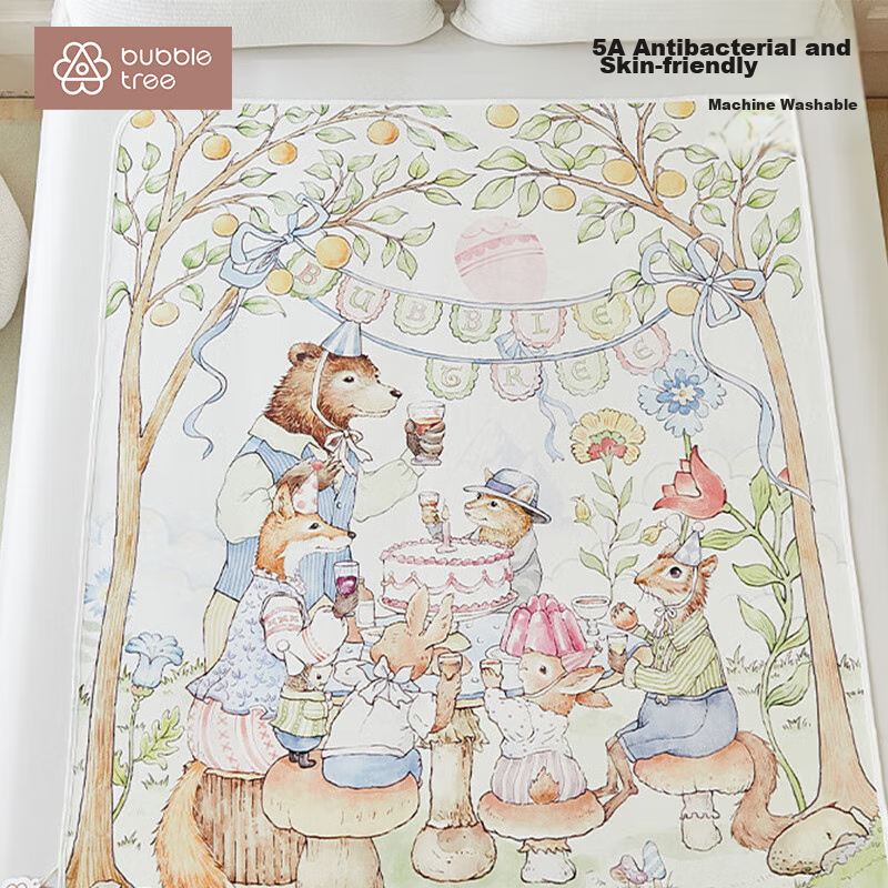 BUBBLE TREE Baby Diaper Pad - Breathable & Antibacterial