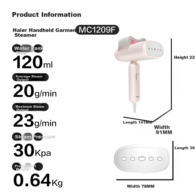 Haier Meow Star Handheld Garment Steamer