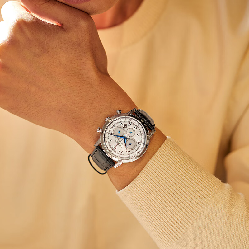 CITIZEN Eco-Drive Three-Dial Men's Watch