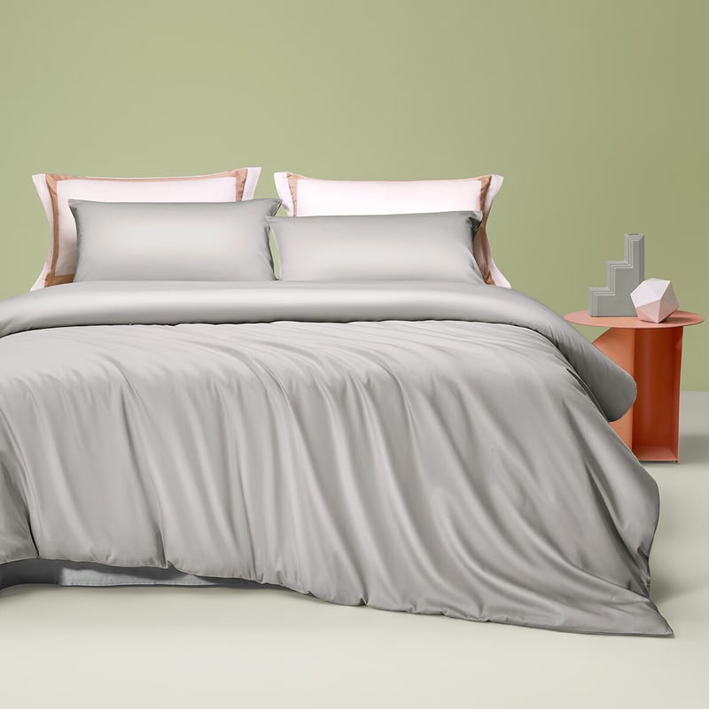 LUOLAI 60-Count Pure Cotton 3-Piece Bedding Set