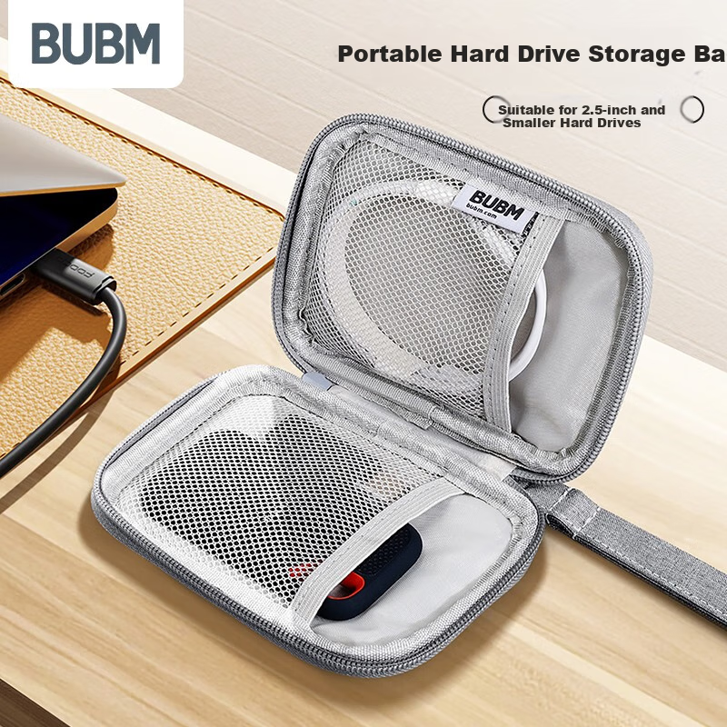 Biyoumei 2.5-Inch Portable Hard Drive Case