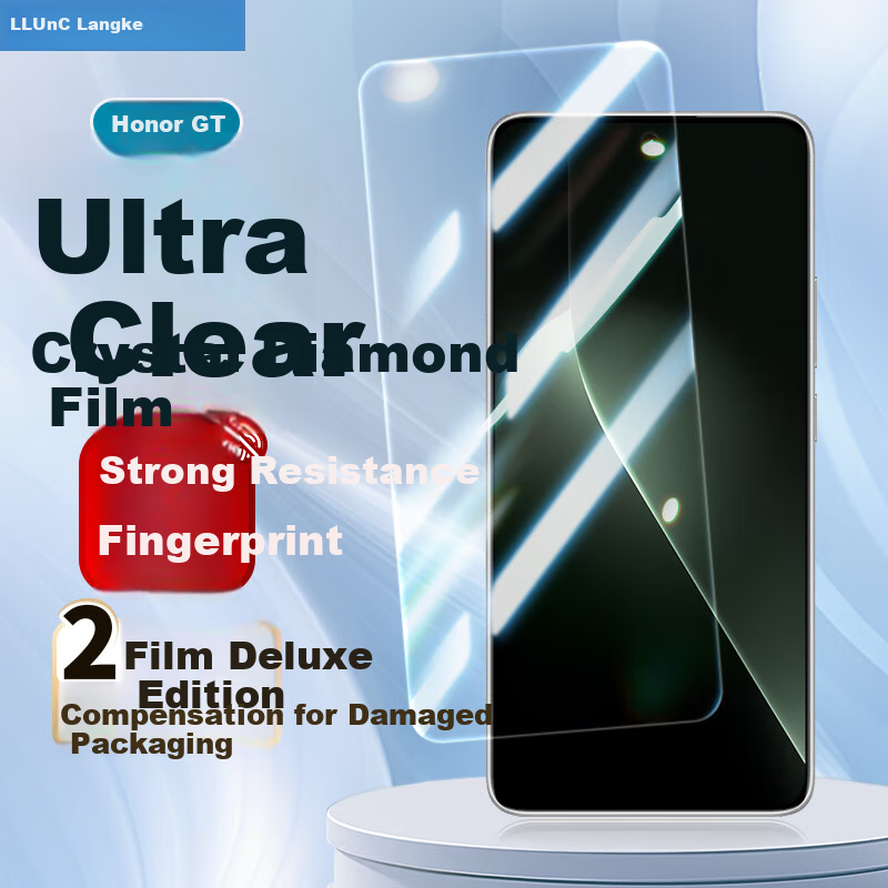 Langke Tempered Glass Protector for Honor GT (2-Pack)
