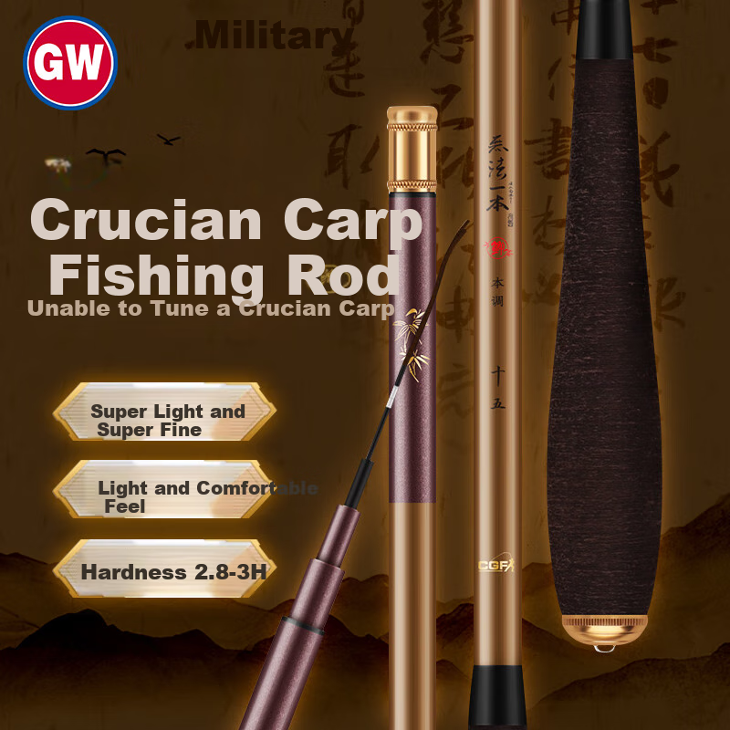GW 3.9m Ultra-Light Fishing Rod for Carp