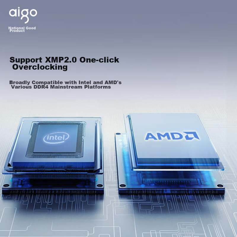 Aigo 16GB DDR4 3200 Gaming Memory Kit (8GBx2)