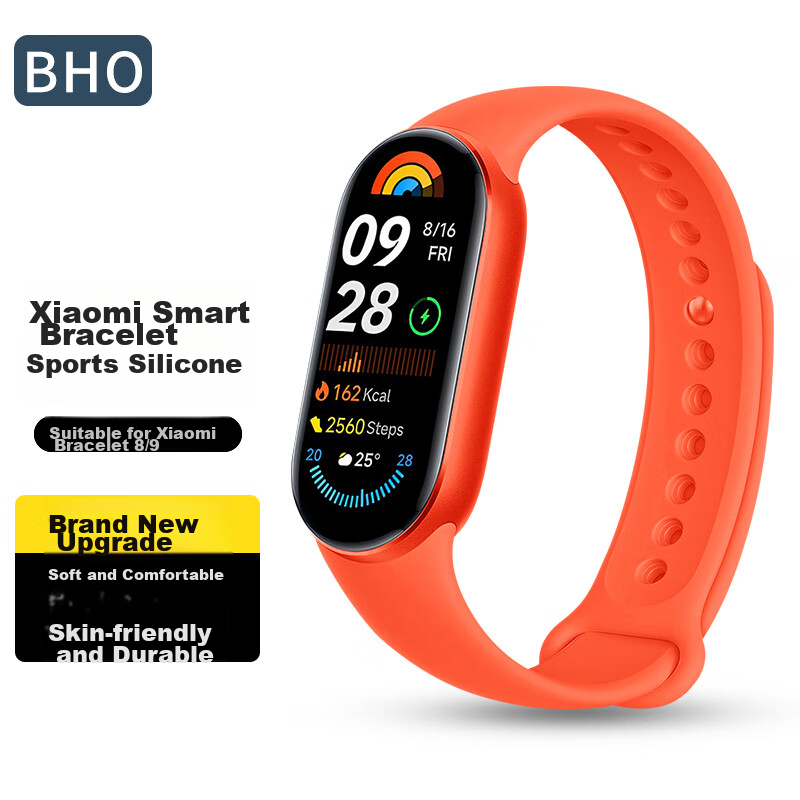 BHO Xiaomi Band 10 Orange Strap