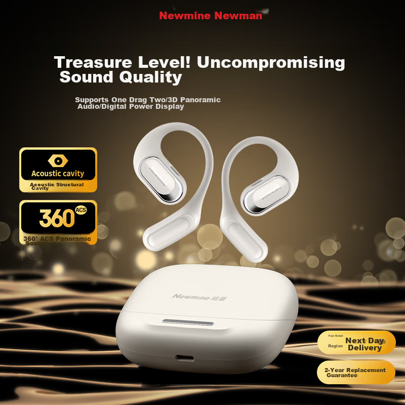 Newmine Q10 Bone Conduction Bluetooth Headphones