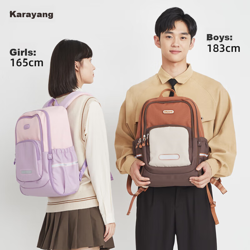 KALA·Y Lightweight Backpack for Kids Grades 1-3