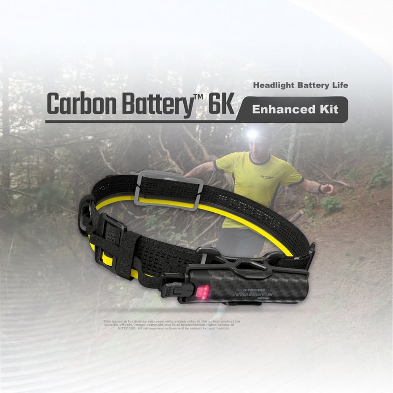 NITECORE Extended Battery Pack for 6K Headlamp
