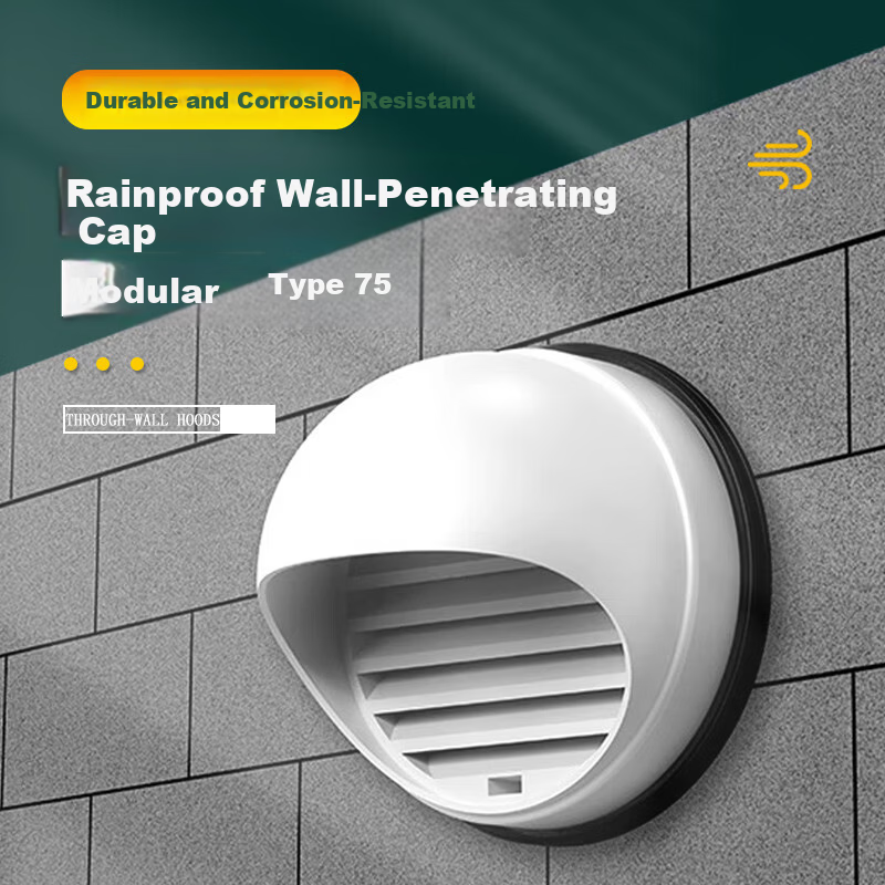 PURPAVWINNER Windproof Vent Hood for Kitchen