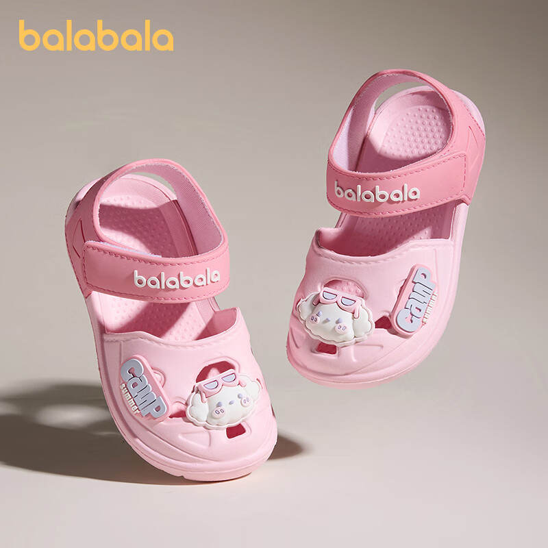 BALABALA Kids Summer Sandals - Soft Closed-Toe Baby Shoes
