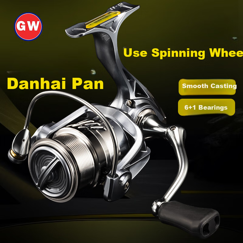 GW Jian Shou Spinning Reel - 4000 Size for Sea Fishing
