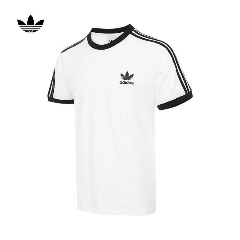 Adidas 3-Stripes T-Shirt White L