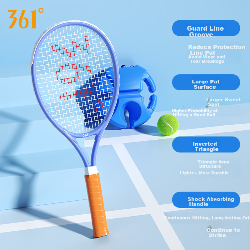 361° Tennis Racket for Men & Women Beginners