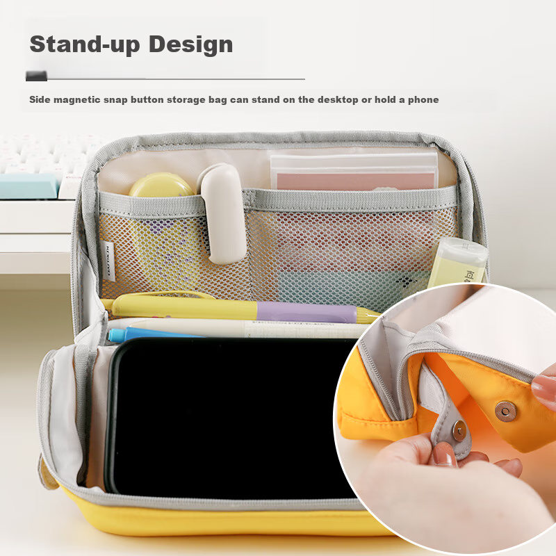 KOKUYO HACO HACO Storage Organizer Pouch - Black