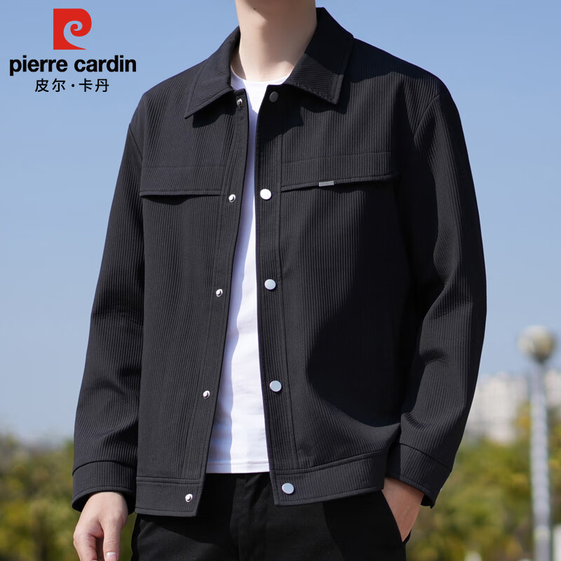 Pierre Cardin Men's Trendy Lapel Coat