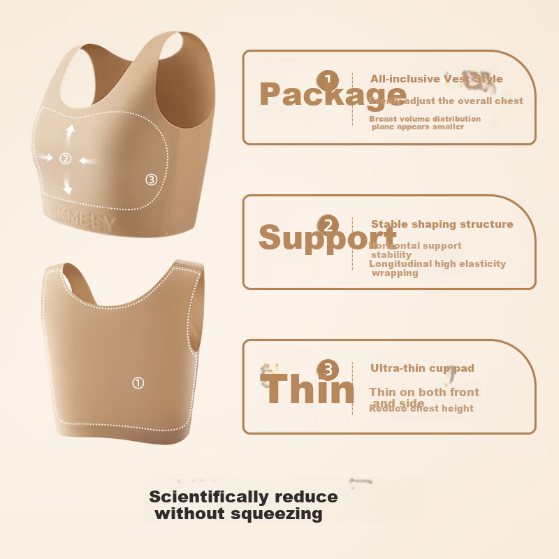 LUCKMEEY Bra for Large Busts