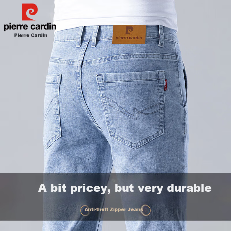 Pierre Cardin Slim-Fit Stretchy Jeans