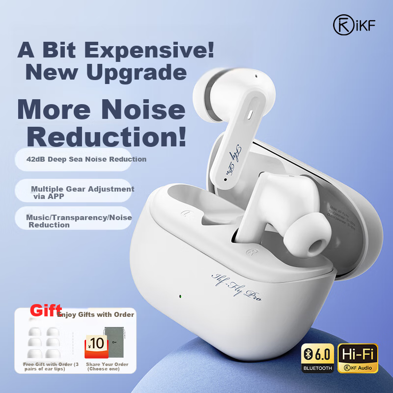 IKF Fly Pro Active Noise-Cancelling True Wireless Earphones