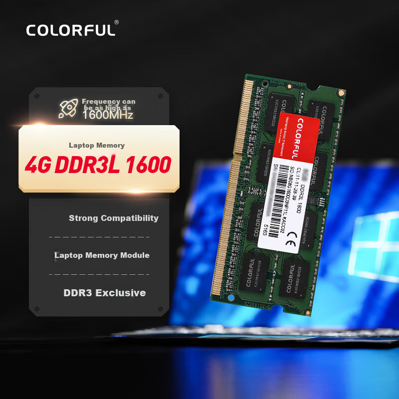 Colorful DDR3L 4GB 1600MHz Laptop RAM