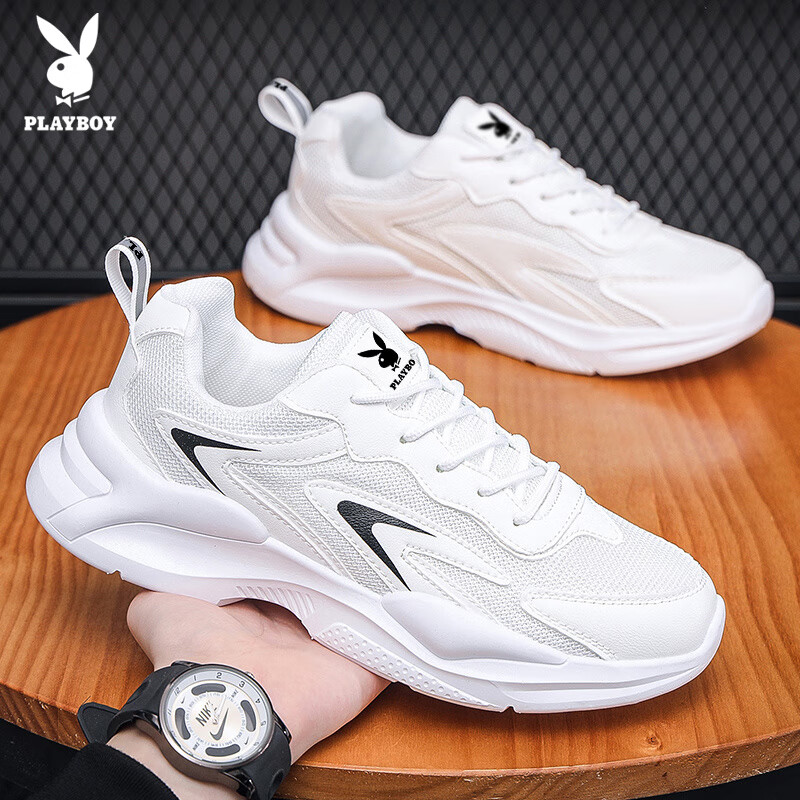 PLAYBOY Dad Shoes 2025 Autumn/Winter Thick-Soled