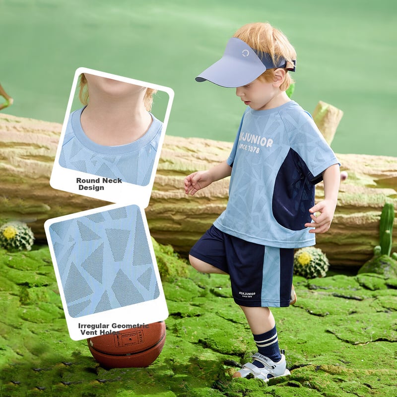 ASK JUNIOR Kids' Quick-Dry Sports Suit