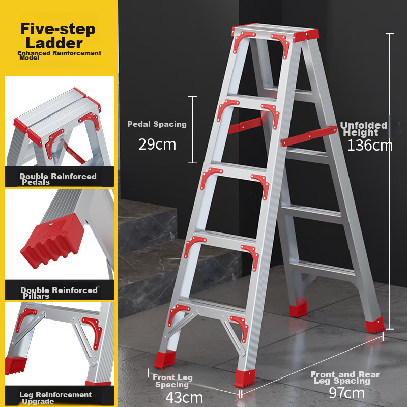 Cenggao Aluminum Alloy A-Frame Ladder