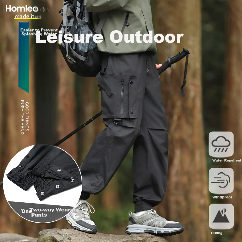 Homlean Mountain Climbing Casual Pants