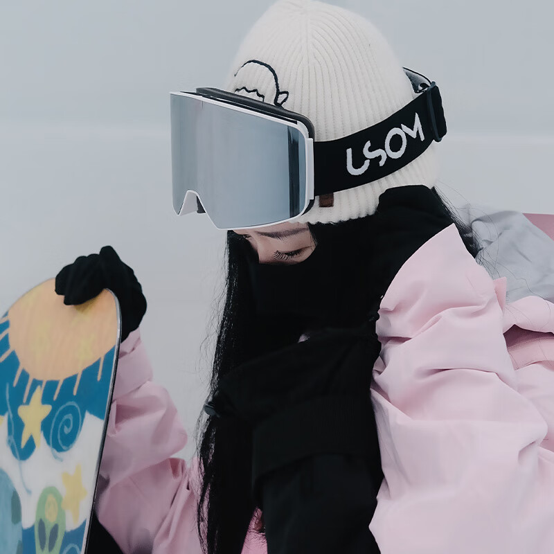 USOM Ski Goggles - Anti-Fog UV Protection for Mountain Skiing