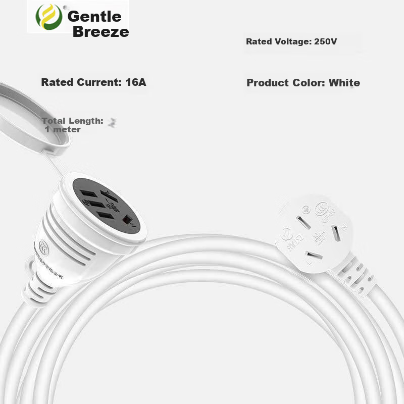 Kyfen 16A Power Strip with Socket Extension
