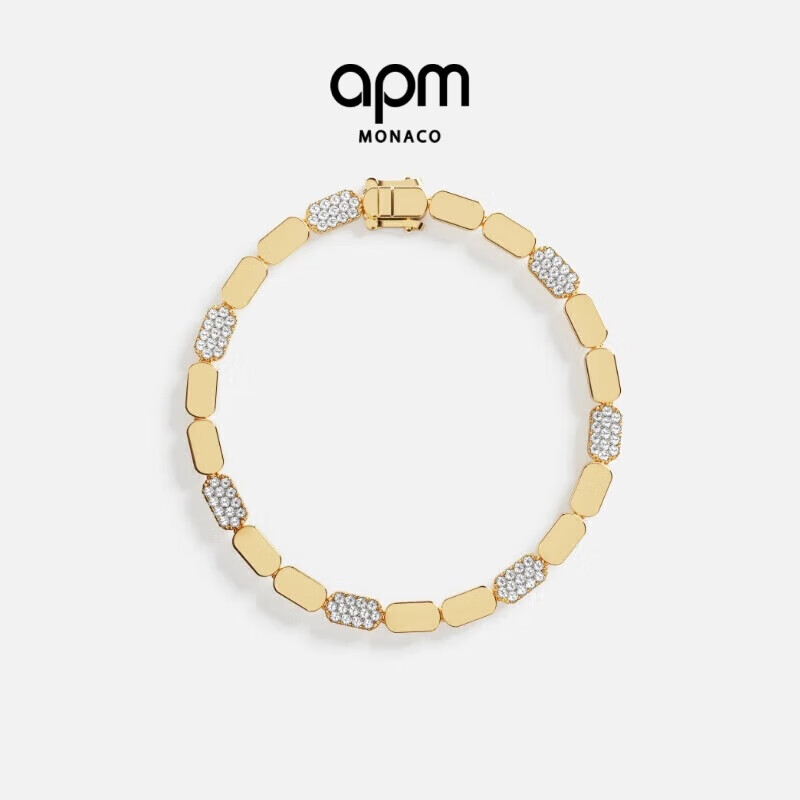 APM Monaco Exquisite Gold Personalized Bracelet Inspired by Yang Zi