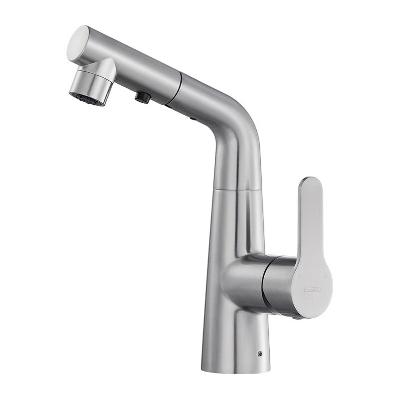 Submarine L7101 Pull-Out Faucet, Brushed Stainless Steel