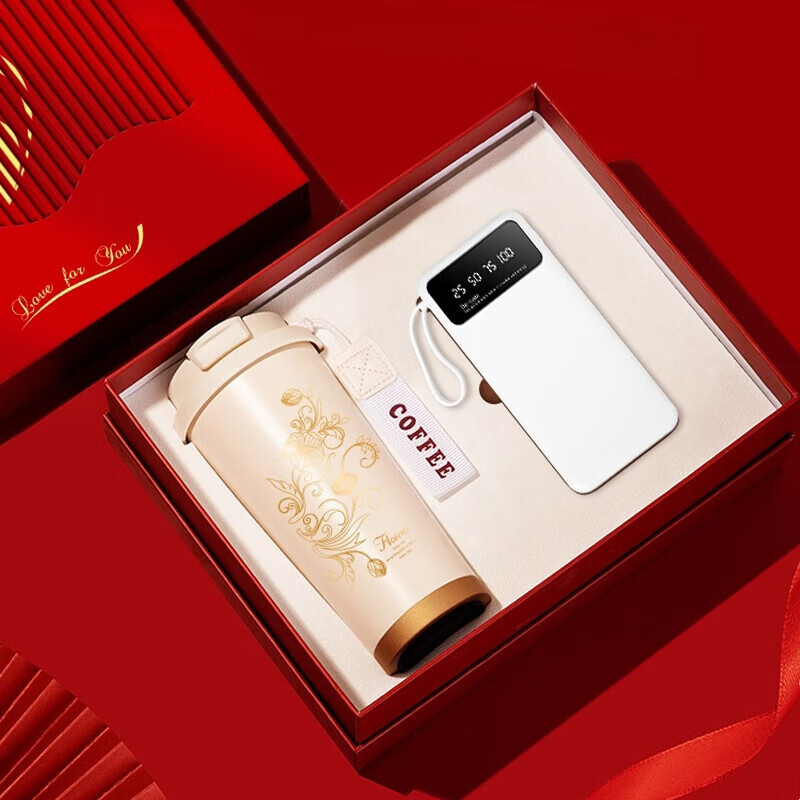 Aisheer Insulated Cup with Power Bank