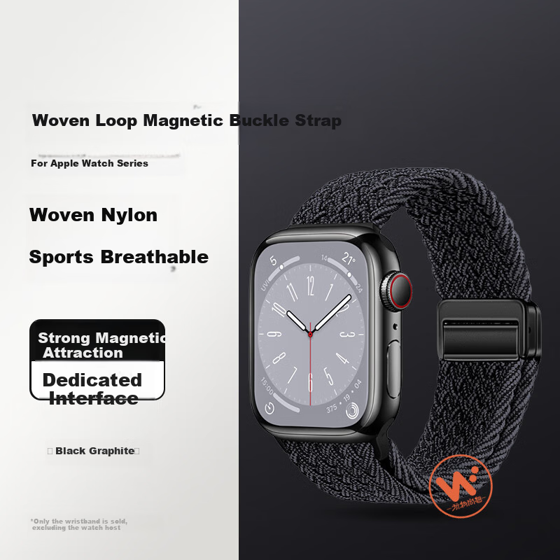 Watchbond Magnetic Buckle Braided Watch Band