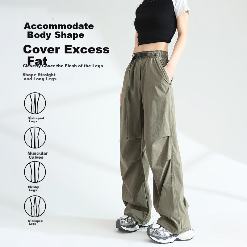 MJ STYLE Women's Functional Cargo Pants