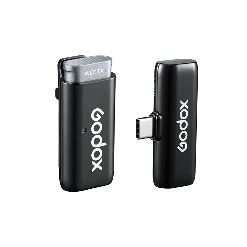 Godox WES Wireless Microphone - Portable Clip-On for Outdoor Recording
