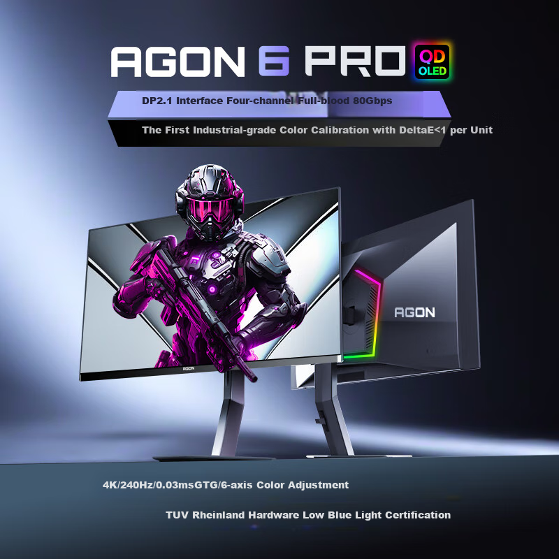 AOC 26.5" QD-OLED 4K 240Hz Monitor