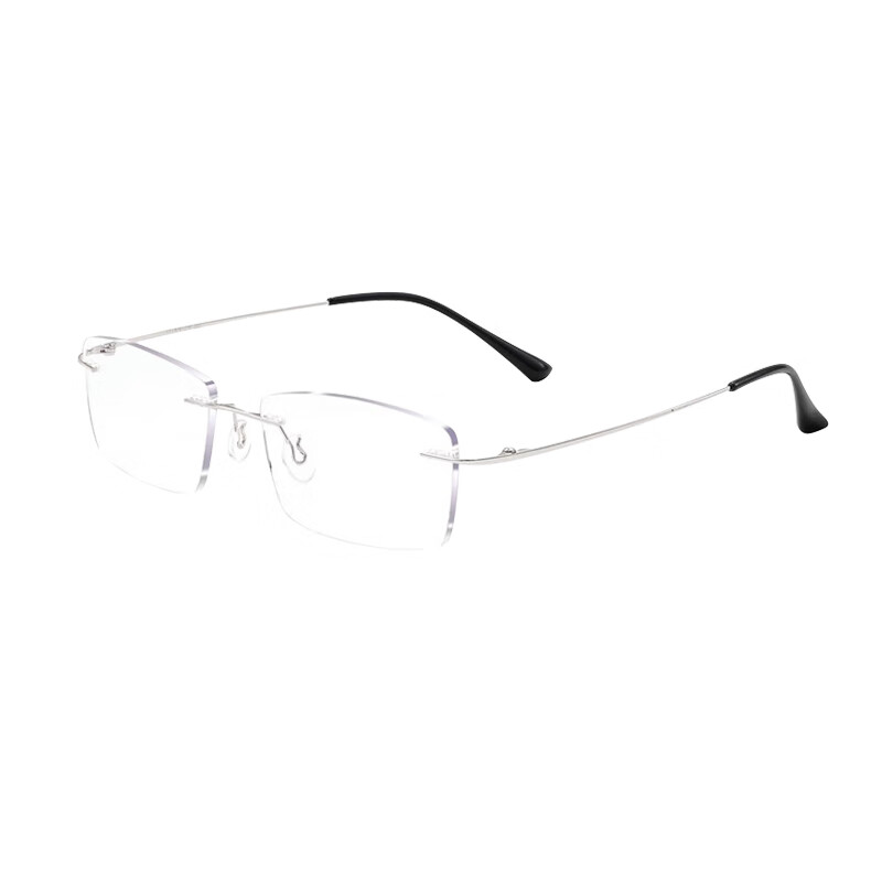 GOGOSOON Frameless Reading Glasses for Men, Ultra-Light Anti-Blue Light