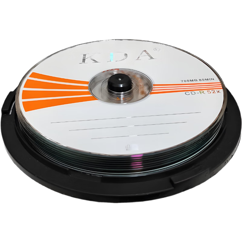 KDA CD-R Office Series 52x Burn Discs (10 Pack)