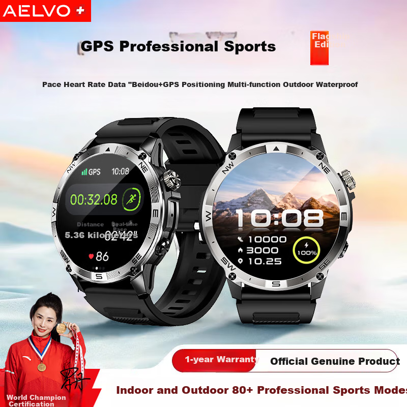 AELVO Intelligent Beidou GPS Sports Watch